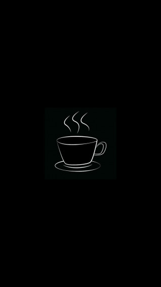Minimalist Coffee Wallpaper