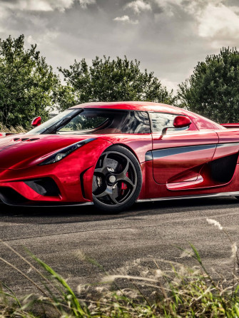 Black Koenigsegg Wallpaper