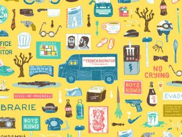 French Dispatch Story Pattern Version By Dan Lehman On Dribbble