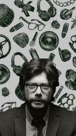La Casa De Papel Professor Wallpaper On We Heart It