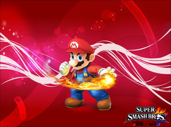 Ssb4 Mario Wallpaper By Thatkidwiththeafro