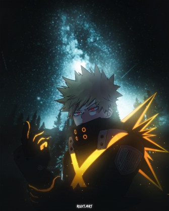 Bakugo Edit By Me Insta Ruxt Art R Bokunoheroacademia