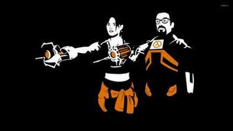 Alyx Vance And Gordon Man Half Life Wallpaper