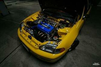 B16a B20b Spoon Civic Ferio Yellow