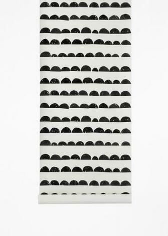 Ferm Living Half Moon Black And White