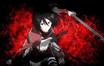 Wallpaper Red Girl Game Anime Brunette Asian Manga Japanese