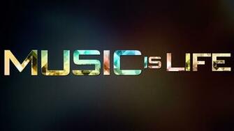 Music Is My Life Computer Wallpaper Desktop Background