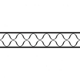 Black And White Wall Borders Grasscloth Wallpaper
