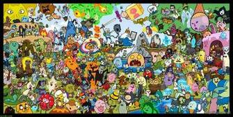 Adventure Time Characters Wallpaper Top