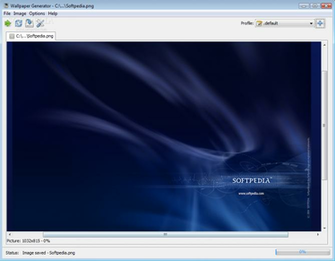 Wallpaper Generator The Main Window Of Enables