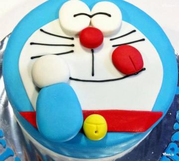 Doraemon BirtHDay Cake HD Wallpaper