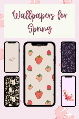 Aesthetic Phone Wallpaper For Spring The Violet Journal