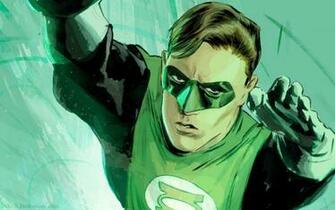 Green Lantern Hal Jordan In Flight