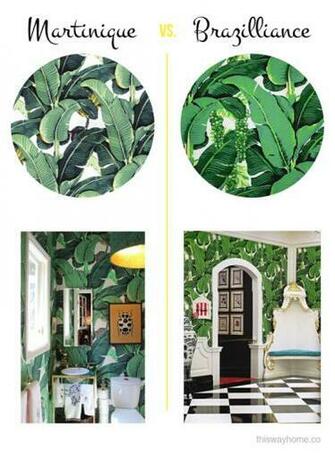 Side Comparison Of The Iconic Martinique And Brazilliance Wallpaper