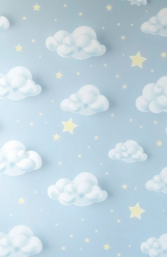 Cute Light Blue Wallpaper