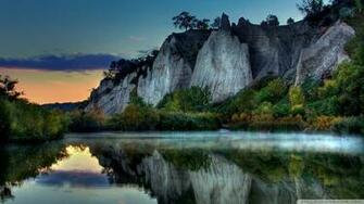 Mystic Lake Wallpaper