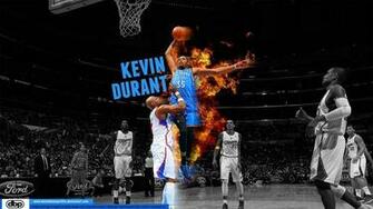 Kevin Durant Dunking HD Wallpaper Sports