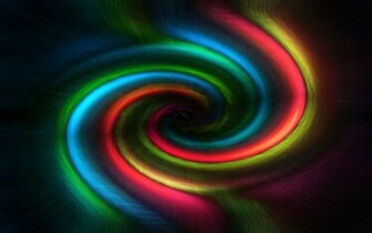 HD Wallpaper Neon Room Color Swirl By