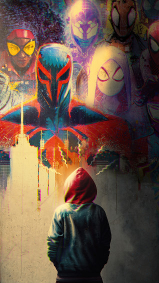 Spider Man Across The Verse Sense Miles Morales 4k