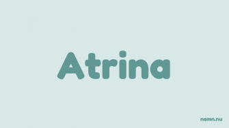 Atrina Namn Wallpaper
