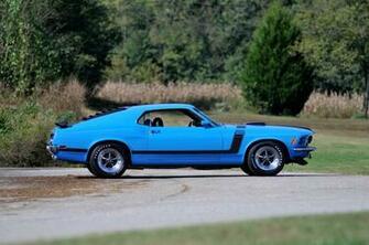 Ford Mustang Boss Fastback Muscle Classic Usa