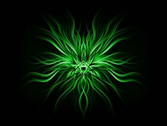 Wallpaper Green Abstract
