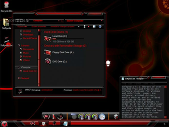 Alienware Skin Pack Besides The Heavily Modified Theme You Can Also