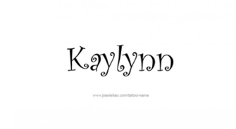 Kaylynn Name Tattoo Designs