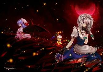 Touhou Izayoi Sakuya Flandre Scarlet Remilia Wallpaper