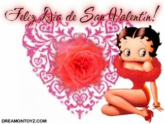 Betty Boop Pictures Archive Spanish Valentine Background