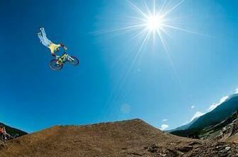 Mountain Bike Action Wallpaper