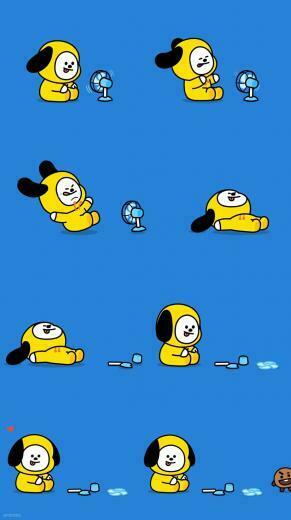 Bts Wallpaper Parkjimin Chimmy Bt21 Fondo De