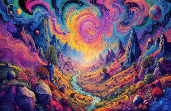 Trippy Drug Wallpaper