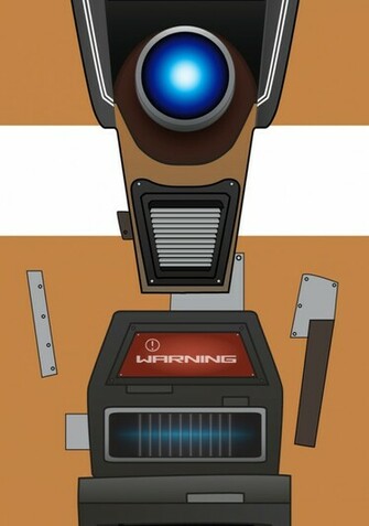 Claptrap Phone Wallpaper By Cipherwolf