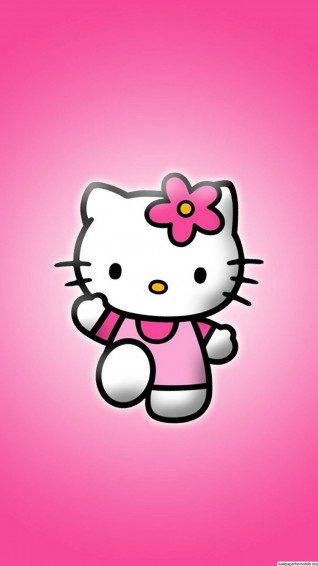 Hello Kitty iPhone Wallpaper Top