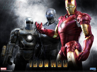 Iron Man Mark In Action Wallpaper