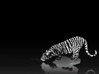 Vsutpc9hoz8 S1600 Tiger 3d Black And White HD Wallpaper Jpg