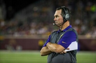 Aug Minneapolis Mn Usa Minnesota Vikings Head Coach Mike