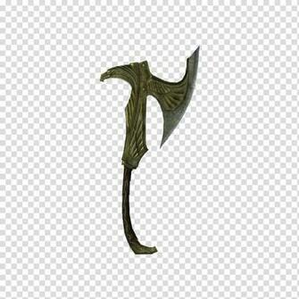 The Elder Scrolls V Skyrim Battle Axe Elf Elvish Languages
