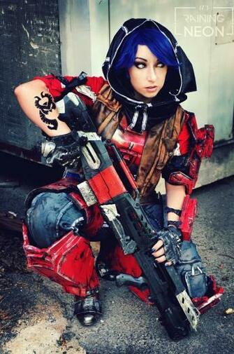 Athena Borderlands Pre Sequel By Its Raining Neon