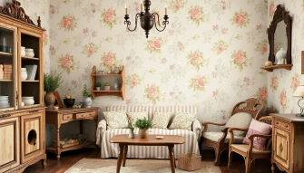French Provincial Wallpaper