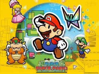 Papermariowiki Paper Mario Wallpaper