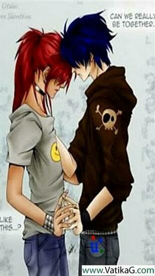 Boy And Girl Love Moment Anime Wallpaper For