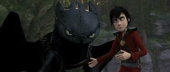 Evil Anti Hiccup And Toothless By Thebandicoot