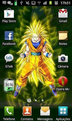 Free download DBZ Goku Live Wallpaper App for Android ...