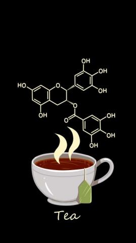 Tea Time iPhone Wallpaper