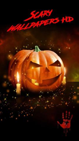 Scary Live Wallpaper Trick Or Treat Jack O Lantern Calabaza