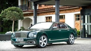 Bentley Mulsanne Speed Color Barnato Front Three Quarter