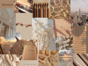Beige Aesthetic iPad Wallpaper