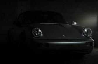 Porsche Carrera Black Old Wallpaper
